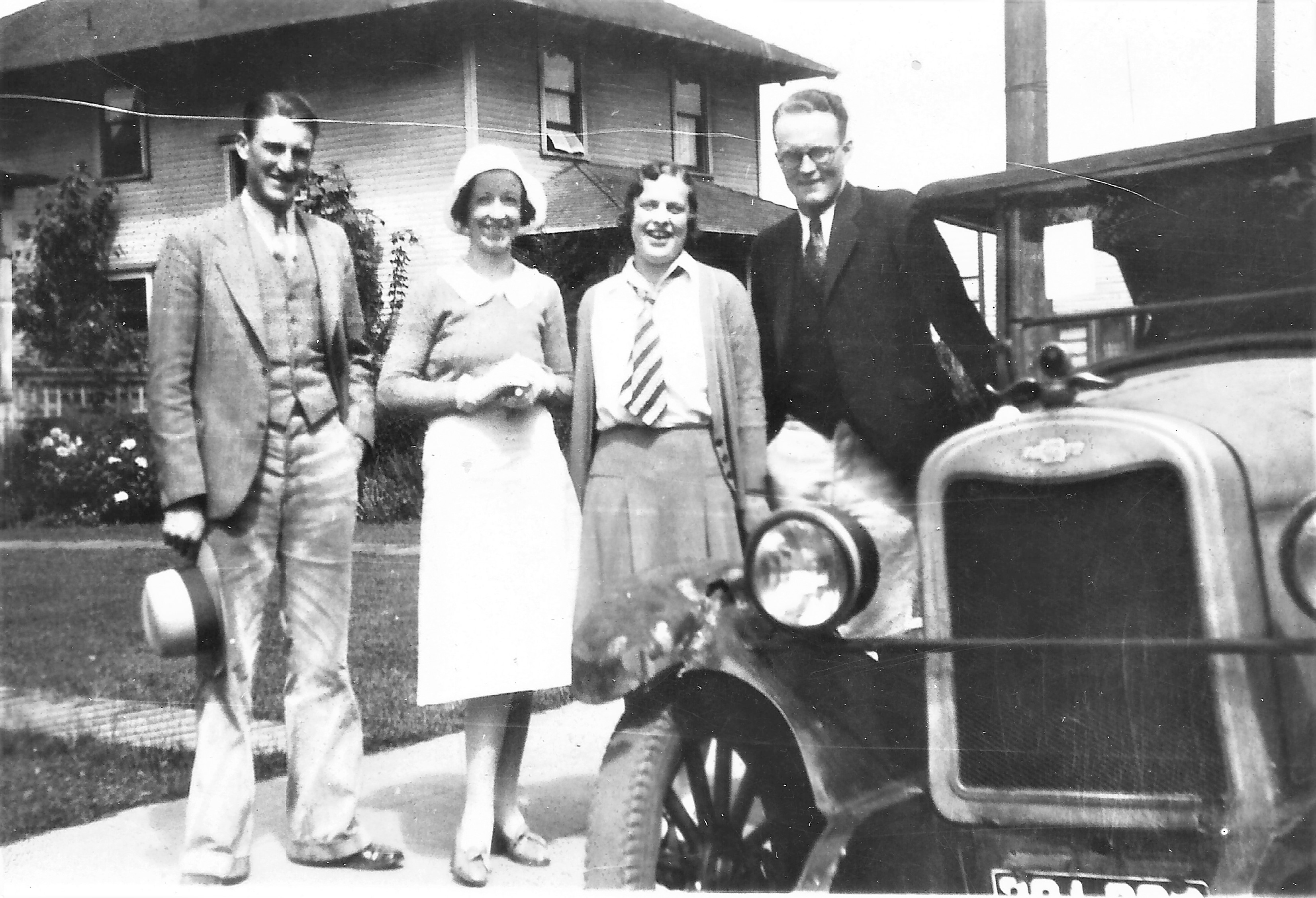 Missionaries Before Leaving To Cardston,  1931 July 16